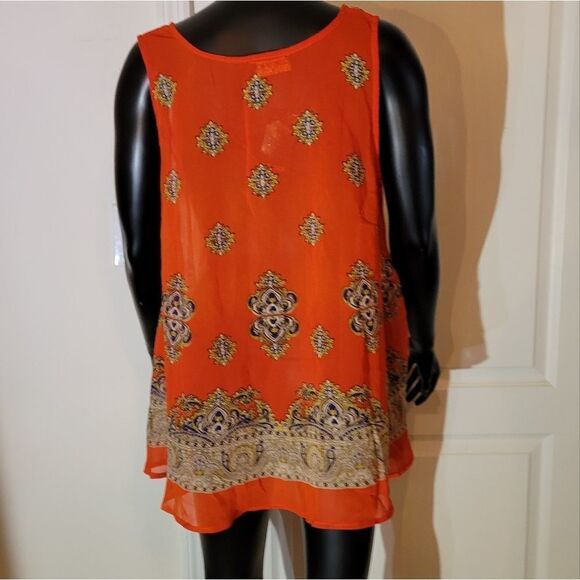 BRAND NEW COLOR OF INDIA SLEEVELESS ROUNDNECK LINE WOMEN"S TOP - Picture 9 of 16